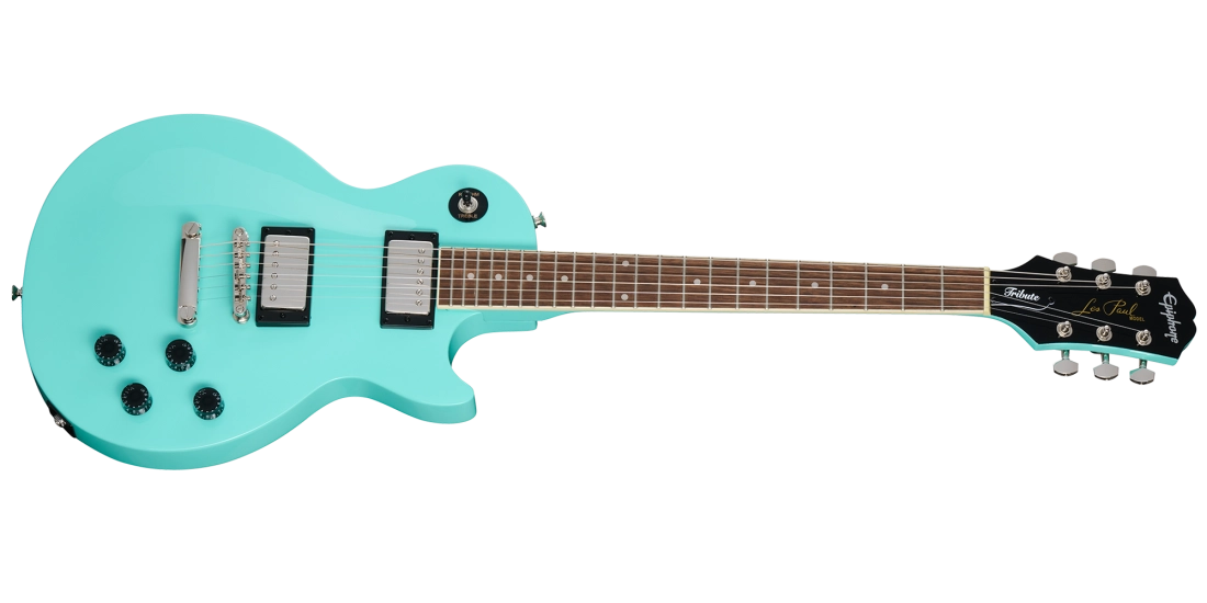 Les Paul Tribute E1 Aqua – Gilbert Guitars