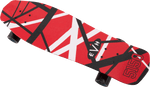 EVH 5150 Skateboard, Red, White and Black Stripes