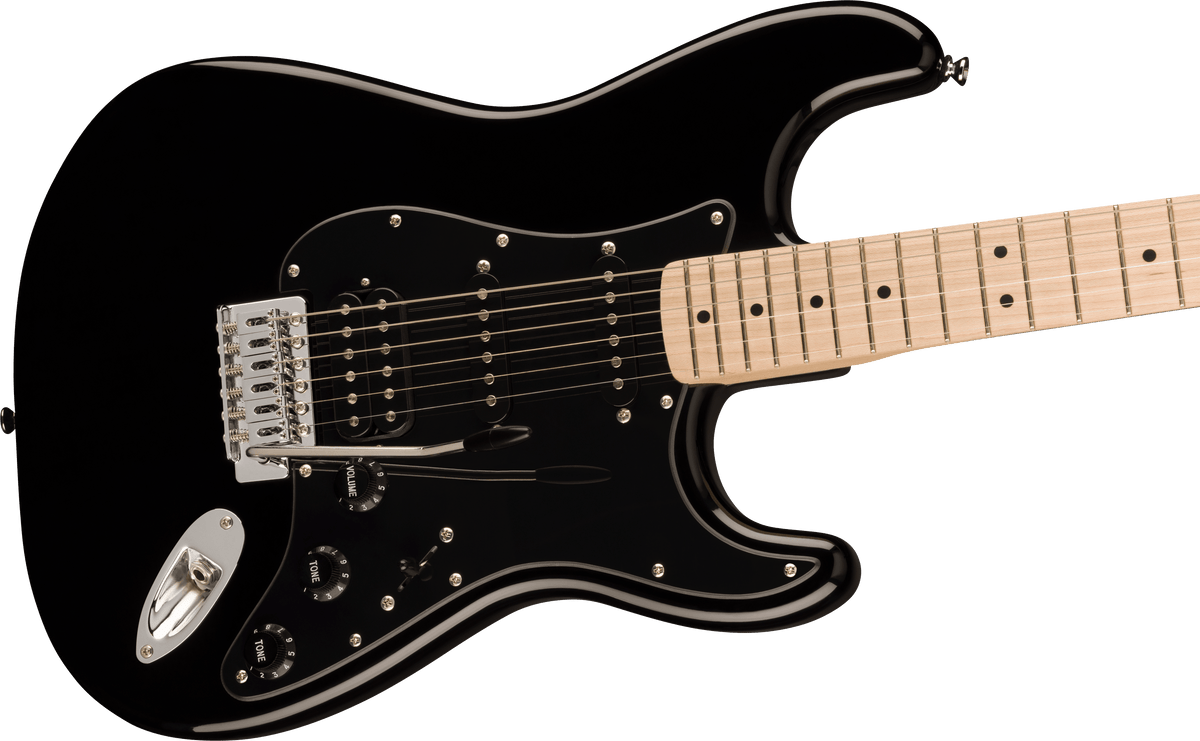 Sonic Stratocaster HSS Black – Gilbert Guitars