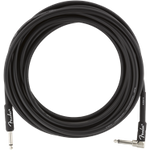 Professional Series Instrument Cable, Straight/Angle, 18.6', Black
