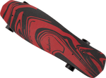 Jackson Swirl Skateboard, Red and Black
