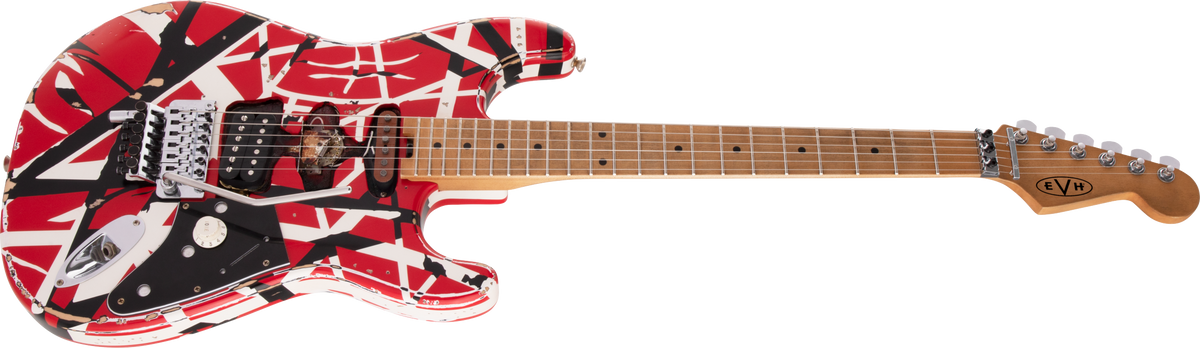 Striped Series Frankenstein Frankie Red with Black Stripes Relic