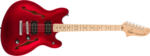 Squire Affinity Series Starcaster Candy Apple Red