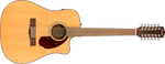 Fender CD-140SCE 12-String Natural w/Case