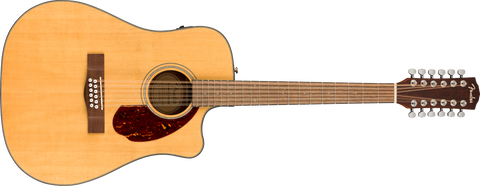 Fender CD-140SCE 12-String Natural w/Case