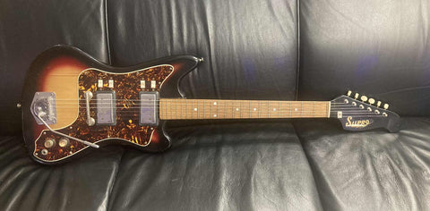 Supro 1968 Vintage Lexington Sunburst USED