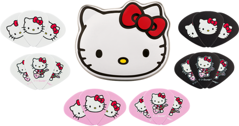 Fender Hello Kitty 18 Pack Pick Tin, Medium