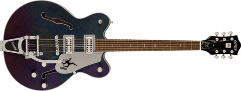 Gretsch  Electromatic John Gourley Broadkaster Center Block, Laurel Fingerboard, Iridescent Black