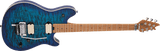 EVH Wolfgang Special QM, Baked Maple Fingerboard, Chlorine Burst