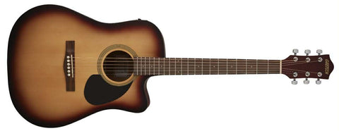 Gretsch D100CE Dreadnought Cutaway Acoustic Electric Sunburst