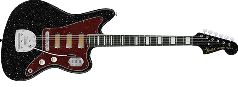 Limited Edition Gold Foil Jazzmaster Black Sparkle
