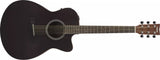 Yamaha FSX400C Cutaway Concert Acoustic/Electric Smoky Black