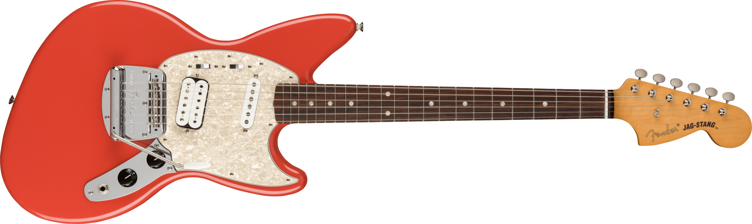 ギター Fender Mexico Kurt Cobain Jag-Stang Kurt Cobain Jag-Stang, Rosewood Fingerboard, Fiesta Red