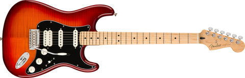 Fender Player Stratocaster HSS Plus Top, Maple Fingerboard, Aged Cherry Burst