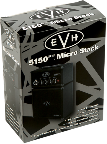 EVH 5150III Micro Stack, Stealth Black