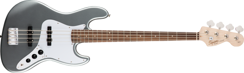 squier Affinity Series Jazz Bass, Laurel Fingerboard, Slick Silver