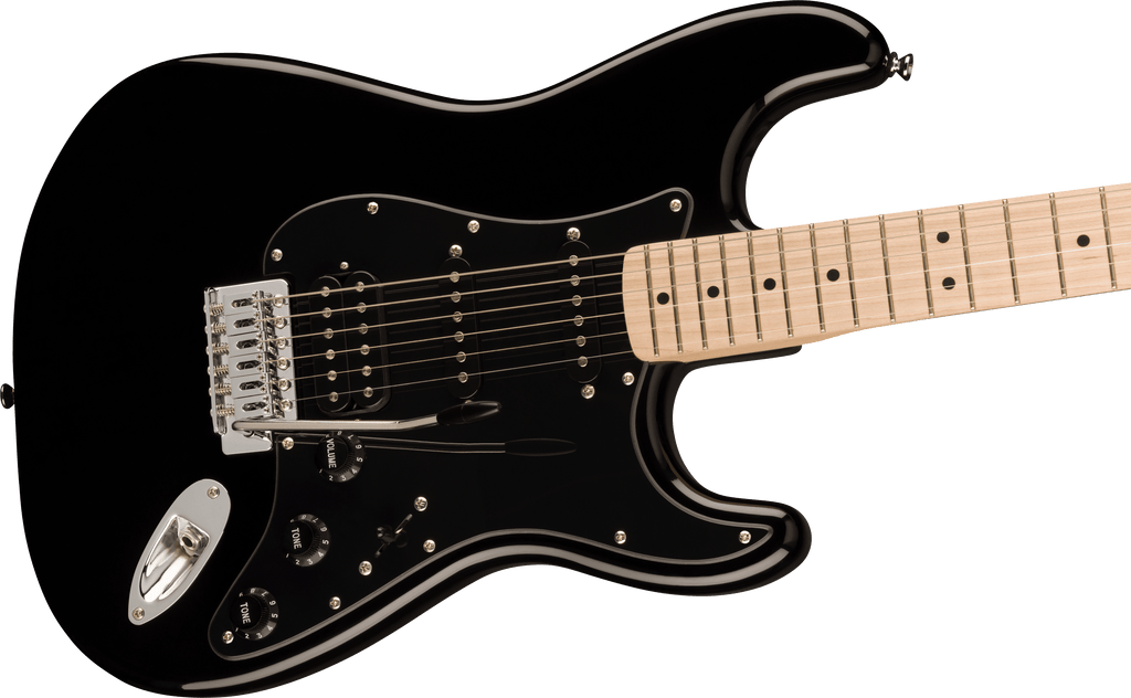 Sonic Stratocaster HSS Black – Gilbert Guitars