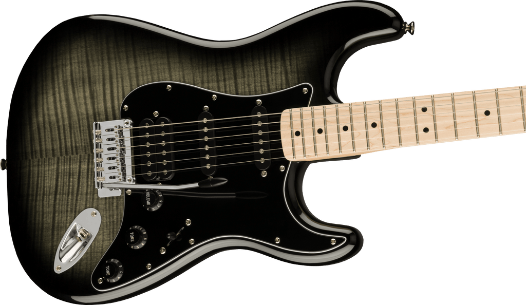 Affinity Series Stratocaster FMT HSS, Black Burst – Gilbert Guitars