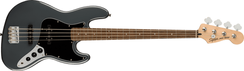 Squier Affinity Jazz Bass, Charcoal Frost Metallic