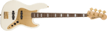 Squier Limited Edition 40th Anniversary Jazz Bass, Gold Edition Olympic White