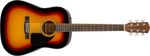 Fender CD-60 Dreadnought w/Case, Walnut Fingerboard, Sunburst