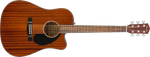 Fender CD-60SCE Dreadnought, Walnut Fingerboard, All-Mahogany
