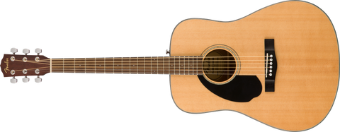 fender CD-60S Left Hand, Walnut Fingerboard, Natural