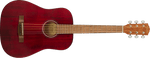 Fender FA-15 3/4 Scale Steel with Gig Bag, Walnut Fingerboard, Red