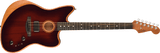Fender American Acoustasonic Jazzmaster All-Mahogany Bourbon Burst