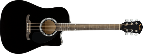 Fender FA-125CE Dreadnought, Black