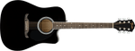 Fender FA-125CE Dreadnought, Black