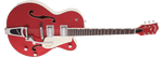 gretsch G5410T Limited Edition Electromatic Tri-Five Hollow Body Single-Cut with Bigsby, Two-Tone Fiesta Red/Vintage White