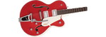 gretsch G5410T Limited Edition Electromatic Tri-Five Hollow Body Single-Cut with Bigsby, Two-Tone Fiesta Red/Vintage White