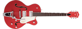 gretsch G5410T Limited Edition Electromatic Tri-Five Hollow Body Single-Cut with Bigsby, Two-Tone Fiesta Red/Vintage White