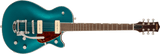 Gretsch G5210T-P90 Electromatic Jet Two 90 Single-Cut with Bigsby, Laurel Fingerboard, Petrol