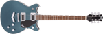 gretsch G5222 Electromatic Double Jet BT with V-Stoptail, Laurel Fingerboard, Jade Grey Metallic