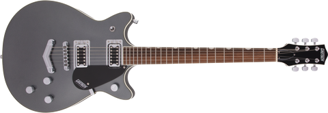 gretsch G5222 Electromatic Double Jet BT with V-Stoptail, Laurel Fingerboard, London Grey