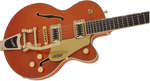 Gretsch G5655TG Electromatic® Center Block Jr. Single-Cut with Bigsby® and Gold Hardware, Laurel Fingerboard, Orange Stain