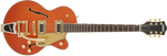 Gretsch G5655TG Electromatic® Center Block Jr. Single-Cut with Bigsby® and Gold Hardware, Laurel Fingerboard, Orange Stain