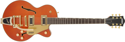 Gretsch G5655TG Electromatic® Center Block Jr. Single-Cut with Bigsby® and Gold Hardware, Laurel Fingerboard, Orange Stain