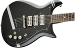 Gretsch G5135CVT-PS Patrick Stump "Stump-O-Matic" CVT, Black with Pewter Stripes