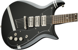 Gretsch G5135CVT-PS Patrick Stump "Stump-O-Matic" CVT, Black with Pewter Stripes