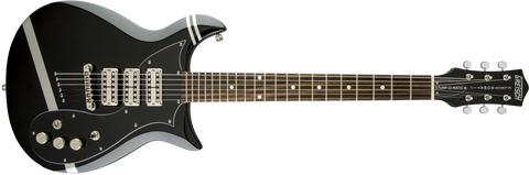 Gretsch G5135CVT-PS Patrick Stump "Stump-O-Matic" CVT, Black with Pewter Stripes