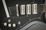 Gretsch G5135CVT-PS Patrick Stump "Stump-O-Matic" CVT, Black with Pewter Stripes