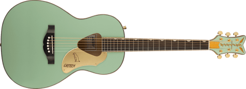 Gretsch G5021E Rancher Penguin Parlor Acoustic/Electric, Mint Metallic