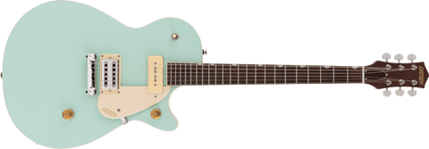 gretsch G2215-P90 Streamliner Junior Jet Club, Laurel Fingerboard, Mint Metallic