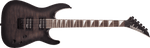 JS Series Dinky Arch Top JS32Q DKA HT, Transparent Black Burst