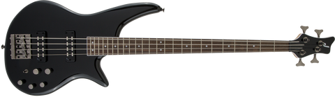 Jackson JS Series Spectra Bass JS3, Laurel Fingerboard, Gloss Black