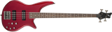 Jackson JS Series Spectra Bass JS3 Metallic Red
