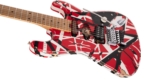 Striped Series Frankenstein Frankie Red with Black Stripes Relic
